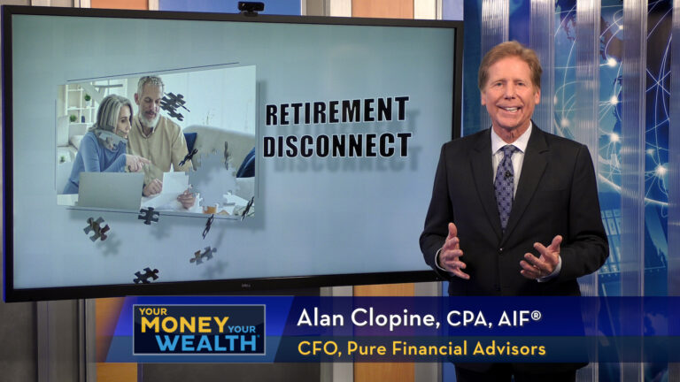 retirement disconnect of what is really happening