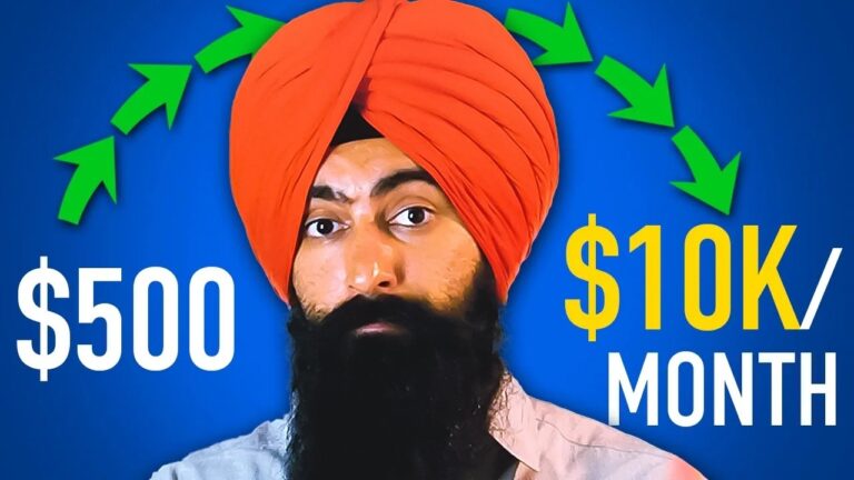 Building a business on $500