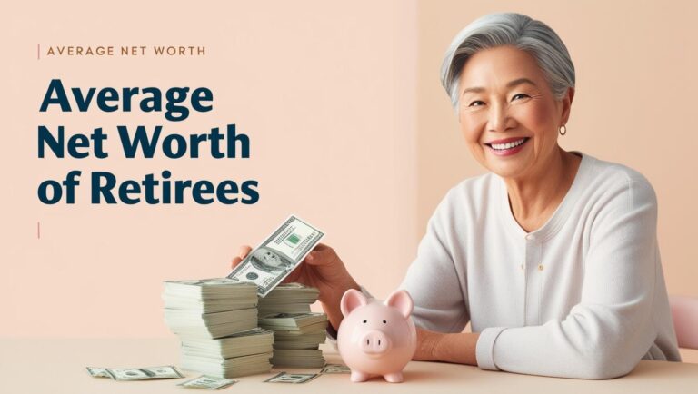 net worth of retirees