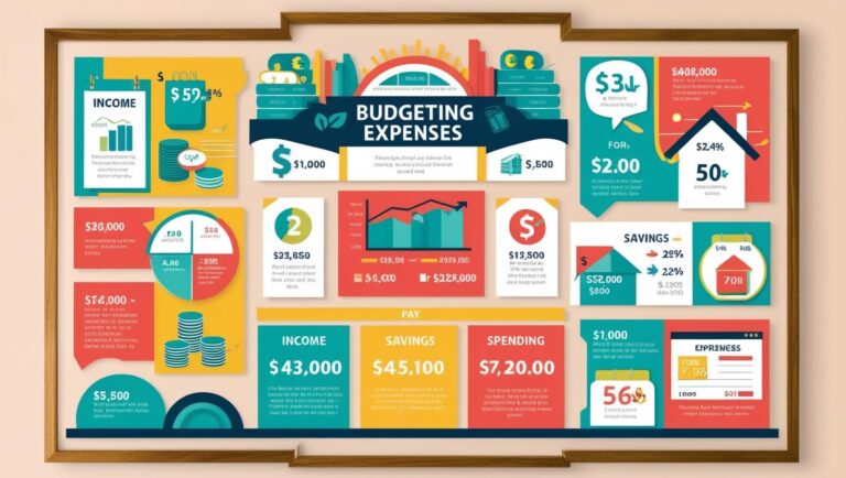 budgeting and expenses charts
