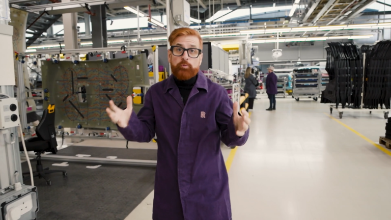 Rolls Royce Factory tour