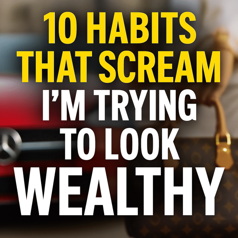 10 habits of fake wealth