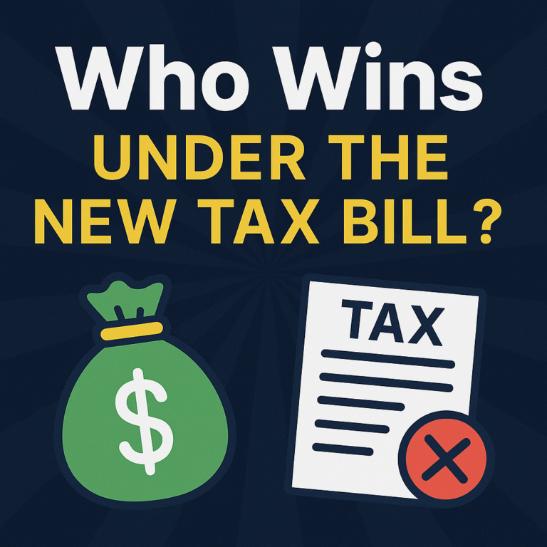 Big Beatiful Tax Bill winners and losers